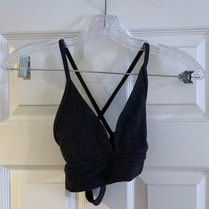 Ktrna Sports Top. Size: Adult Extra Small. Color: Dark Grey.